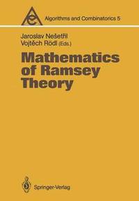 bokomslag Mathematics of Ramsey Theory