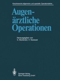 bokomslag Augenrztliche Operationen