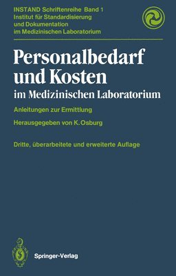 bokomslag Personalbedarf und Kosten im medizinischen Laboratorium