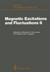 bokomslag Magnetic Excitations and Fluctuations II