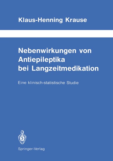 bokomslag Nebenwirkungen von Antiepileptika bei Langzeitmedikation