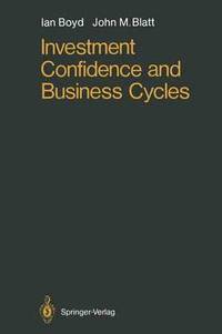bokomslag Investment Confidence and Business Cycles