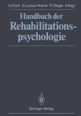 bokomslag Handbuch der Rehabilitationspsychologie