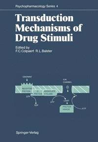 bokomslag Transduction Mechanisms of Drug Stimuli