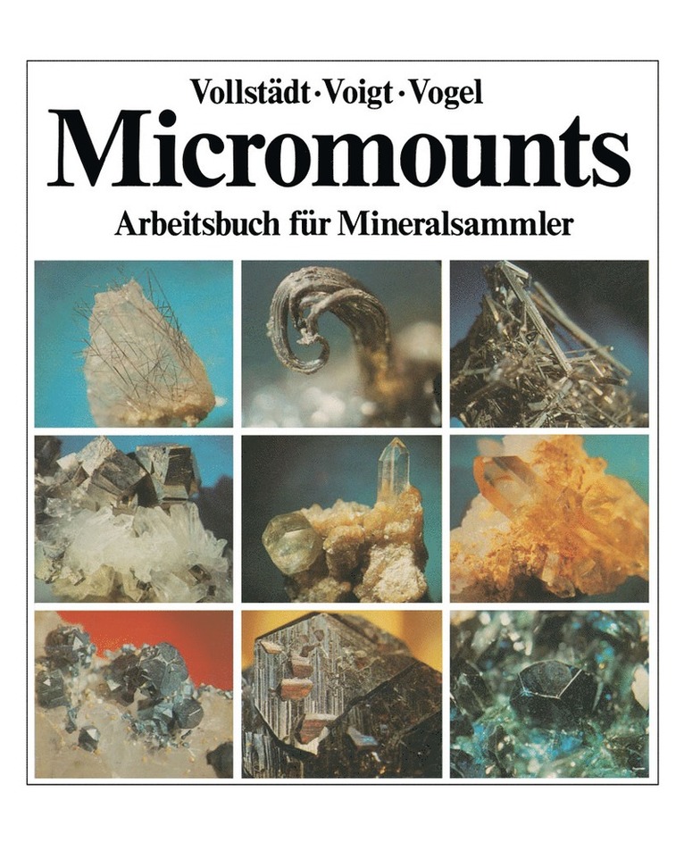 Heiner Vollstädt, Günter Voigt, Andreas Vogel - Micromounts, Häftad