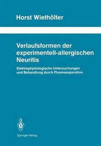 bokomslag Verlaufsformen der experimentell-allergischen Neuritis