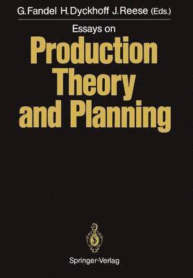 Essays on Production Theory and Planning 1