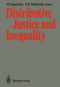 bokomslag Distributive Justice and Inequality