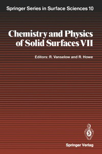 bokomslag Chemistry and Physics of Solid Surfaces VII