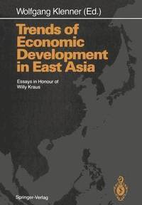 bokomslag Trends of Economic Development in East Asia