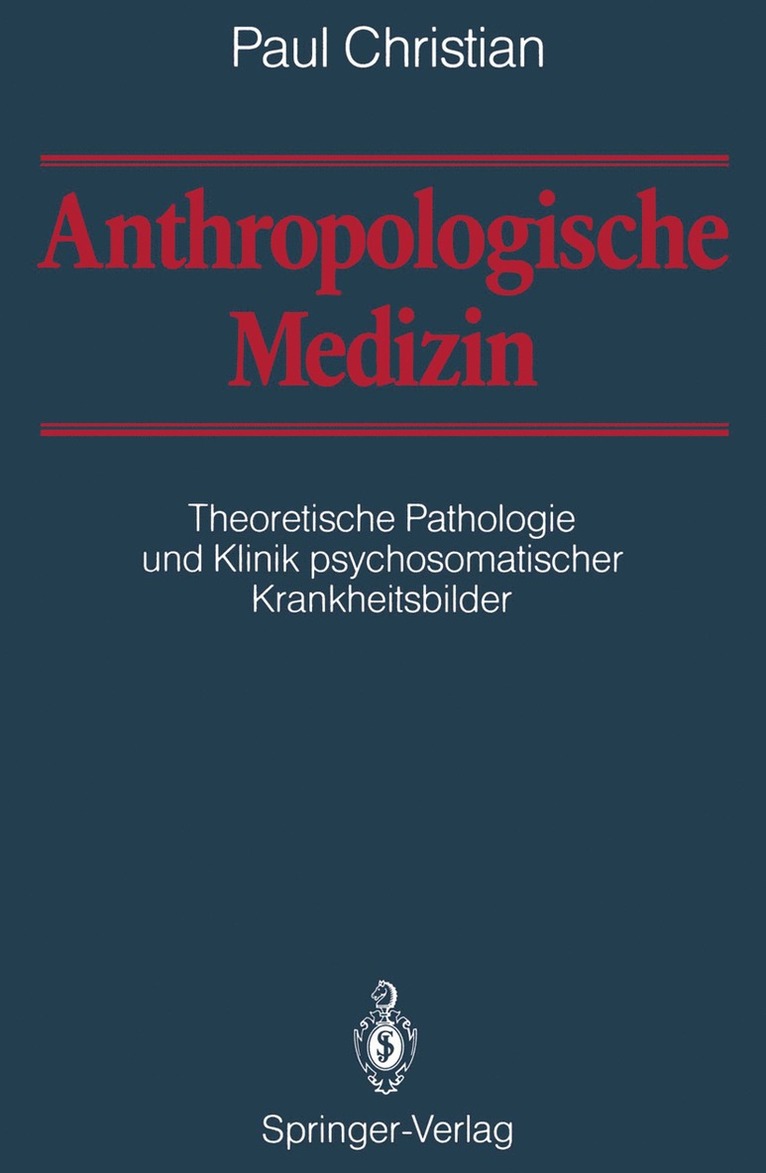 Paul Christian - Anthropologische Medizin, Häftad