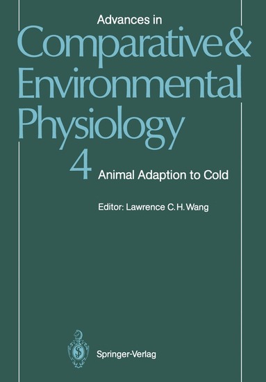 Lawrence C.H. Wang - Advances in Comparative and Environmental Physiology, Häftad