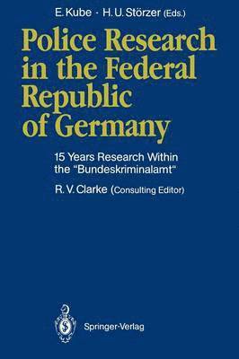 Police Research in the Federal Republic of Germany 1