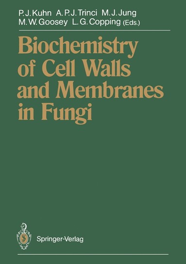 bokomslag Biochemistry of Cell Walls and Membranes in Fungi