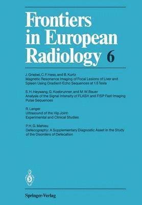 bokomslag Frontiers in European Radiology