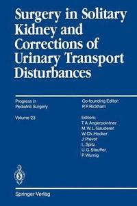 bokomslag Surgery in Solitary Kidney and Corrections of Urinary Transport Disturbances