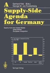 bokomslag A Supply-Side Agenda for Germany