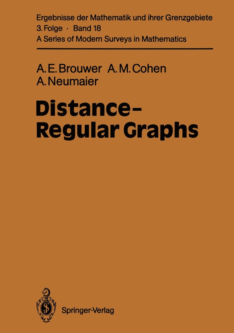 Distance-Regular Graphs 1