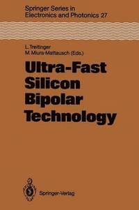 bokomslag Ultra-Fast Silicon Bipolar Technology