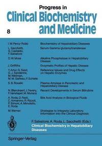 bokomslag Clinical Biochemistry in Hepatobiliary Diseases