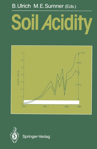 B. Ulrich, M.E. Sumner - Soil Acidity, Häftad