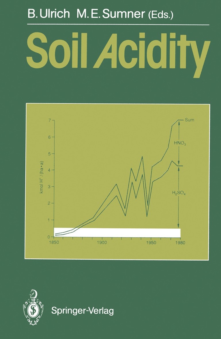 B. Ulrich, M.E. Sumner, M. E. Sumner - Soil Acidity, Häftad