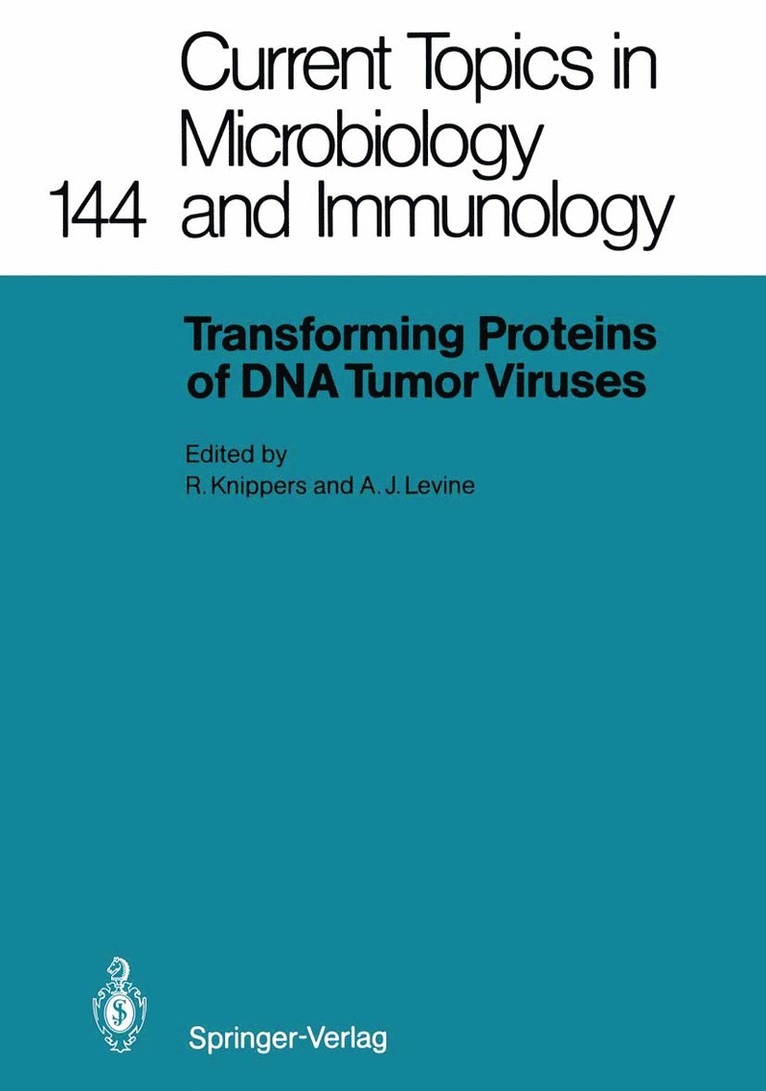Transforming Proteins of DNA Tumor Viruses