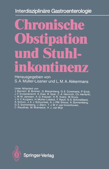 bokomslag Chronische Obstipation und Stuhlinkontinenz