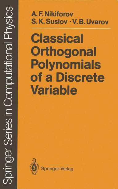 bokomslag Classical Orthogonal Polynomials of a Discrete Variable