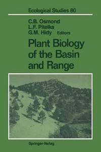 bokomslag Plant Biology of the Basin and Range