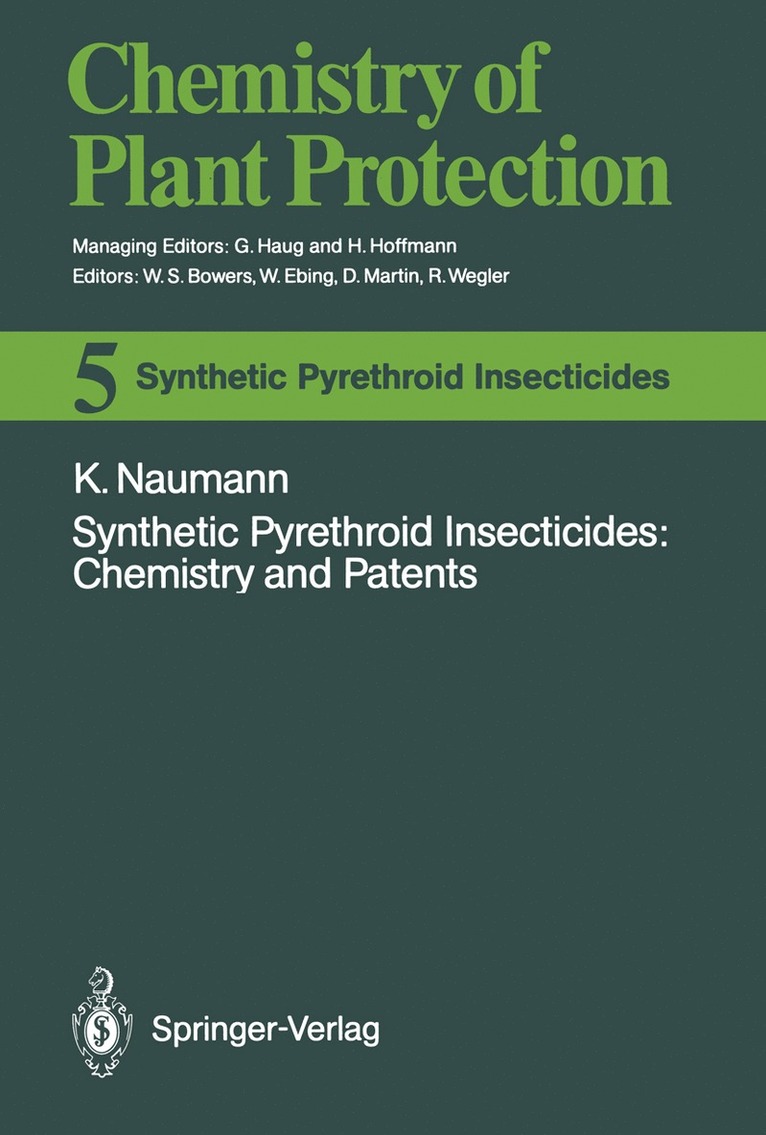 Synthetic Pyrethroid Insecticides: Chemistry and Patents 1