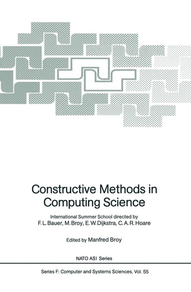 bokomslag Constructive Methods in Computing Science