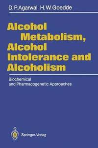 bokomslag Alcohol Metabolism, Alcohol Intolerance, and Alcoholism