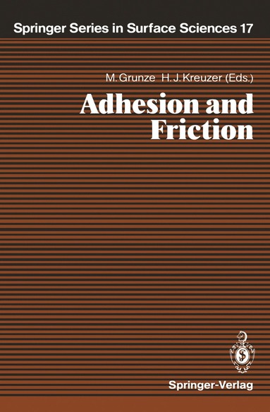 bokomslag Adhesion and Friction