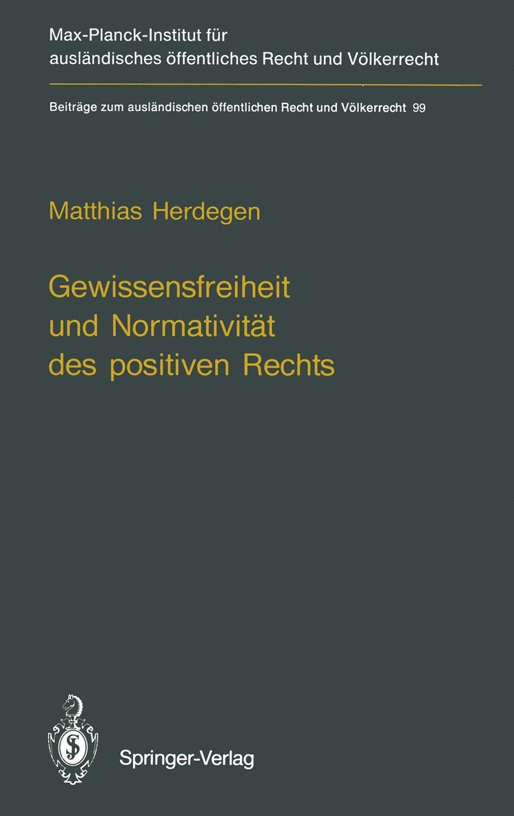 Matthias Herdegen, Auteur Herdegen, Matthias - Gewissensfreiheit und Normativität des positiven Rechts, Häftad