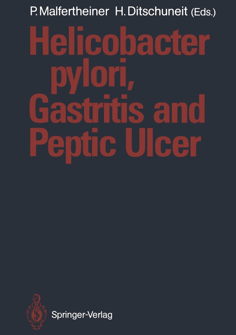 Helicobacter pylori, Gastritis and Peptic Ulcer 1