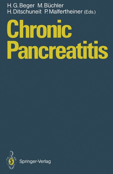 bokomslag Chronic Pancreatitis