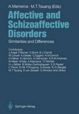 bokomslag Affective and Schizoaffective Disorders
