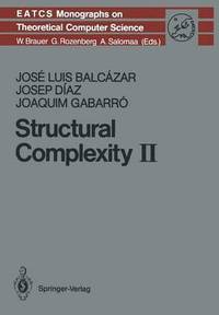 bokomslag Structural Complexity II