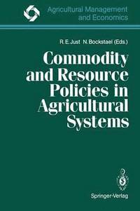 bokomslag Commodity and Resource Policies in Agricultural Systems