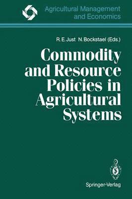 bokomslag Commodity and Resource Policies in Agricultural Systems