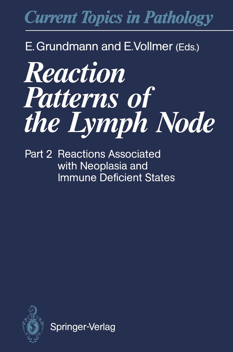 E. Grundmann, E. Vollmer - Reaction Patterns of the Lymph Node, Häftad
