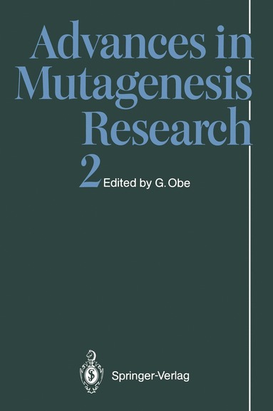 bokomslag Advances in Mutagenesis Research 2