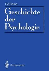bokomslag Geschichte der Psychologie