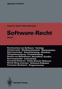 bokomslag Software-Recht