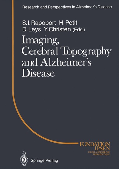 bokomslag Imaging, Cerebral Topography and Alzheimer's Disease