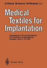 bokomslag Medical Textiles for Implantation