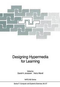 bokomslag Designing Hypermedia for Learning