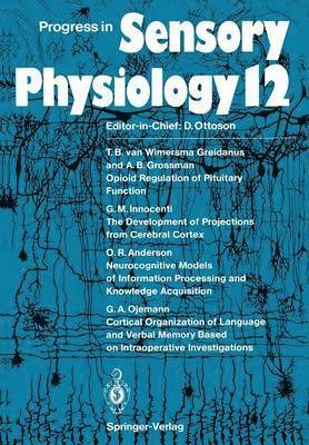 bokomslag Progress in Sensory Physiology