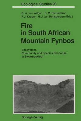 Fire in South African Mountain Fynbos 1